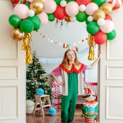 PARTYDECO Balon Elf Stojacy Foliowy 32X75 Cm Wielokolorowy Hot