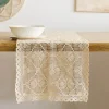 HOMLA Bieznik Crochet Szydelkowy Bezowy 40X160 Cm Best