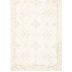 HOMLA Bieznik Crochet Szydelkowy Bezowy 40X160 Cm Best