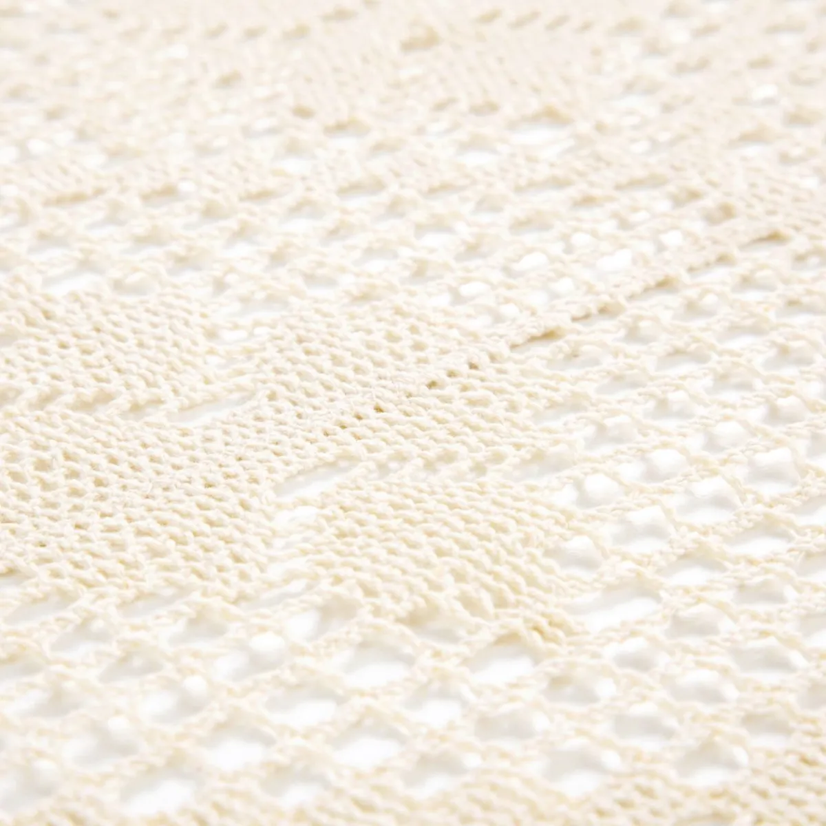 HOMLA Bieznik Crochet Szydelkowy Bezowy 40X160 Cm Best