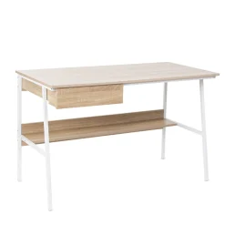 HOMLA Biurko Moni Naturalne 120X60X75 Cm Naturalny Sale