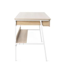 HOMLA Biurko Moni Naturalne 120X60X75 Cm Naturalny Sale