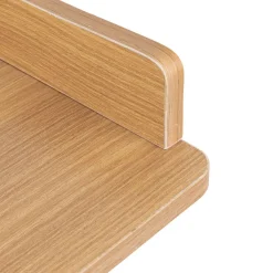 HOMLA Biurko Veni Naturalne 90X50X84Cm Naturalny Outlet