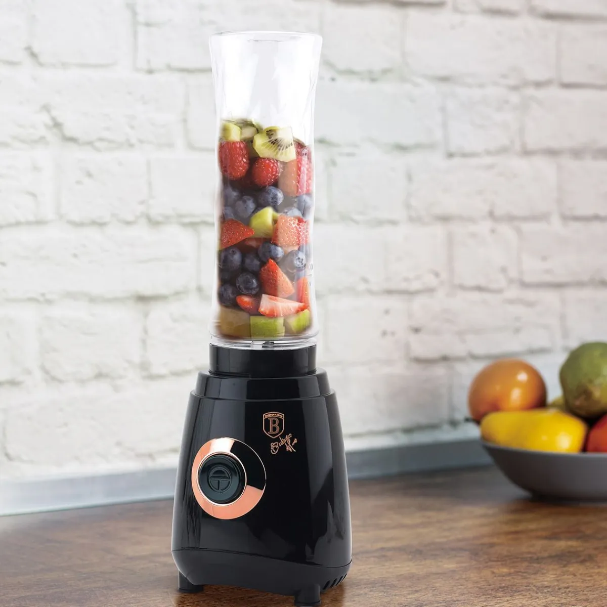 BERLINGER HAUS Blender Black Rose/Monaco Do Smoothie 250 W 400 Ml Czarny Outlet
