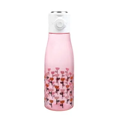 HOMLA Butelka Melbi Rozowa W Kwiaty 0,7 L New