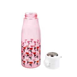 HOMLA Butelka Melbi Rozowa W Kwiaty 0,7 L New