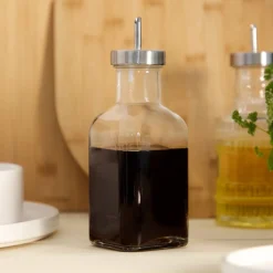 HOMLA Butelka Regel Na Oliwe Gladka 0,45 L Naturalny New