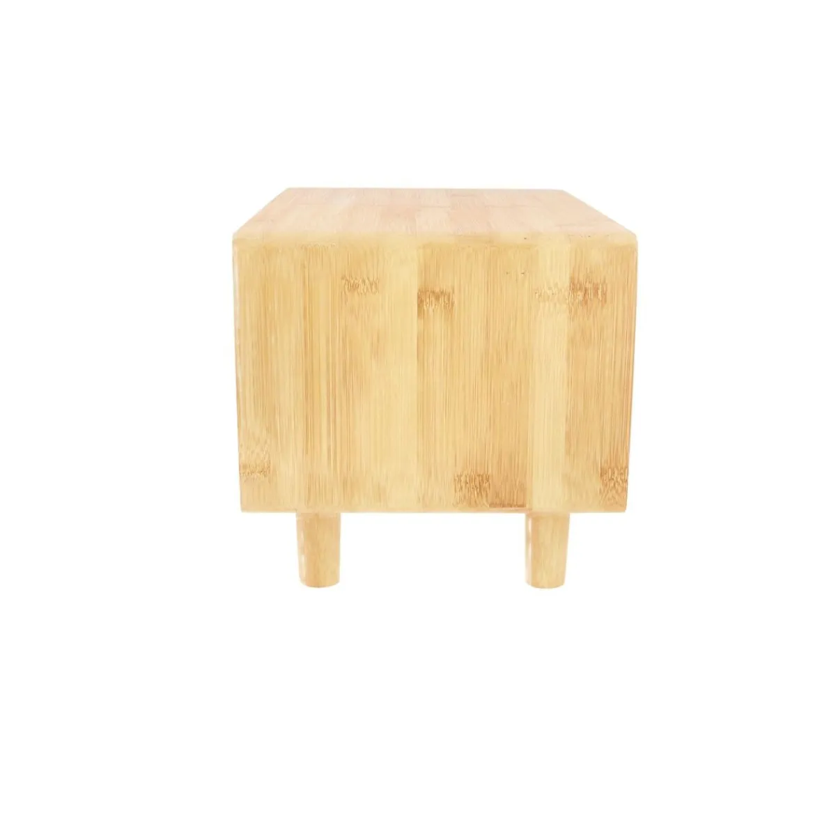 HOMLA Chlebak Bambou Czarny 35X23 Cm Naturalny New