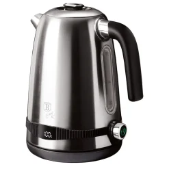 BERLINGER HAUS Czajnik Elektryczny Black Silver Eternal Z Regulacja Temperatury Srebry 1,7 L Srebrny Outlet