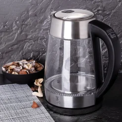 BERLINGER HAUS Czajnik Elektryczny Black Silver Eternal Z Regulacja Temperatury 1,7 L Srebrny Online