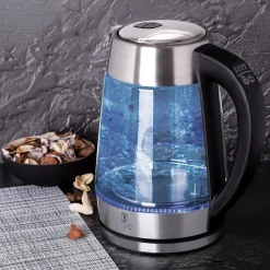 BERLINGER HAUS Czajnik Elektryczny Black Silver Eternal Z Regulacja Temperatury 1,7 L Srebrny Online