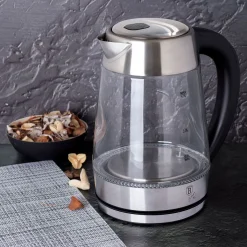 BERLINGER HAUS Czajnik Elektryczny Black Silver Eternal Z Regulacja Temperatury 1,7 L Srebrny Online