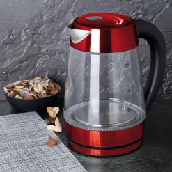BERLINGER HAUS Czajnik Elektryczny Burgundy Z Regulacja Temperatury 1,7 L Czerwony Clearance