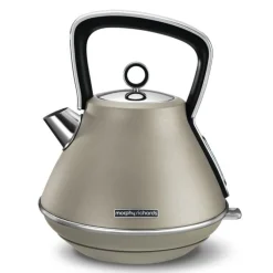 MORPHY RICHARDS Czajnik Evoke Elektryczny Platynowy 2200 W 1,5 L Zloty Sale