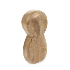 HOMLA Dekoracja Stojaca Abbou Sowa Z Drewna Mango 8X5,5X19 Cm