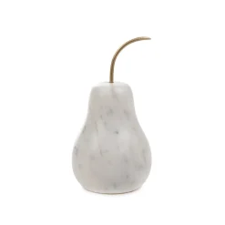 HOMLA Dekoracja Stojaca Marble Gruszka Marmurowa 7X7X12 Cm Best