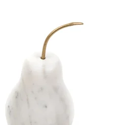 HOMLA Dekoracja Stojaca Marble Gruszka Marmurowa 7X7X12 Cm Best