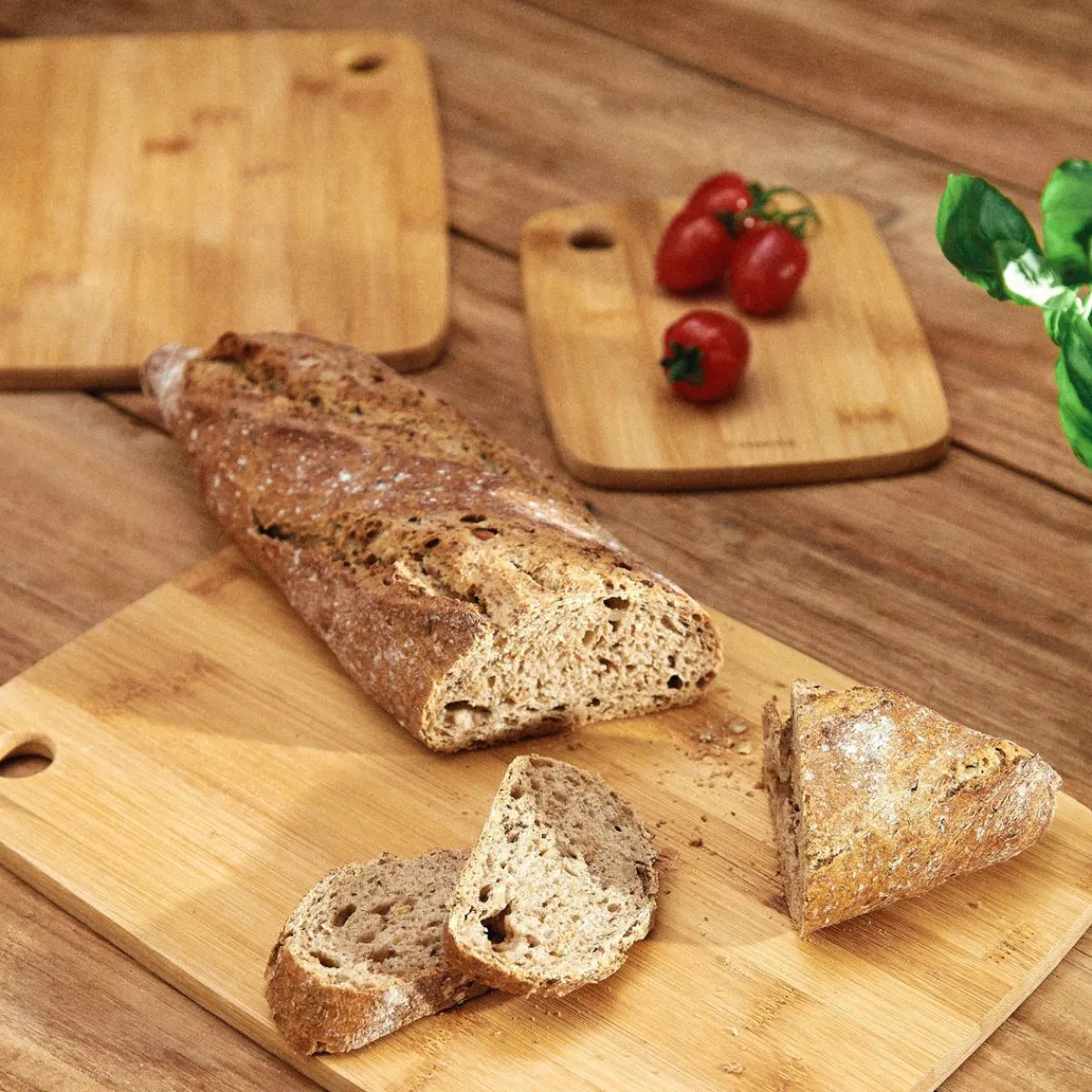 HOMLA Deska Bambou Do Krojenia M 28X21 Cm Naturalny Outlet