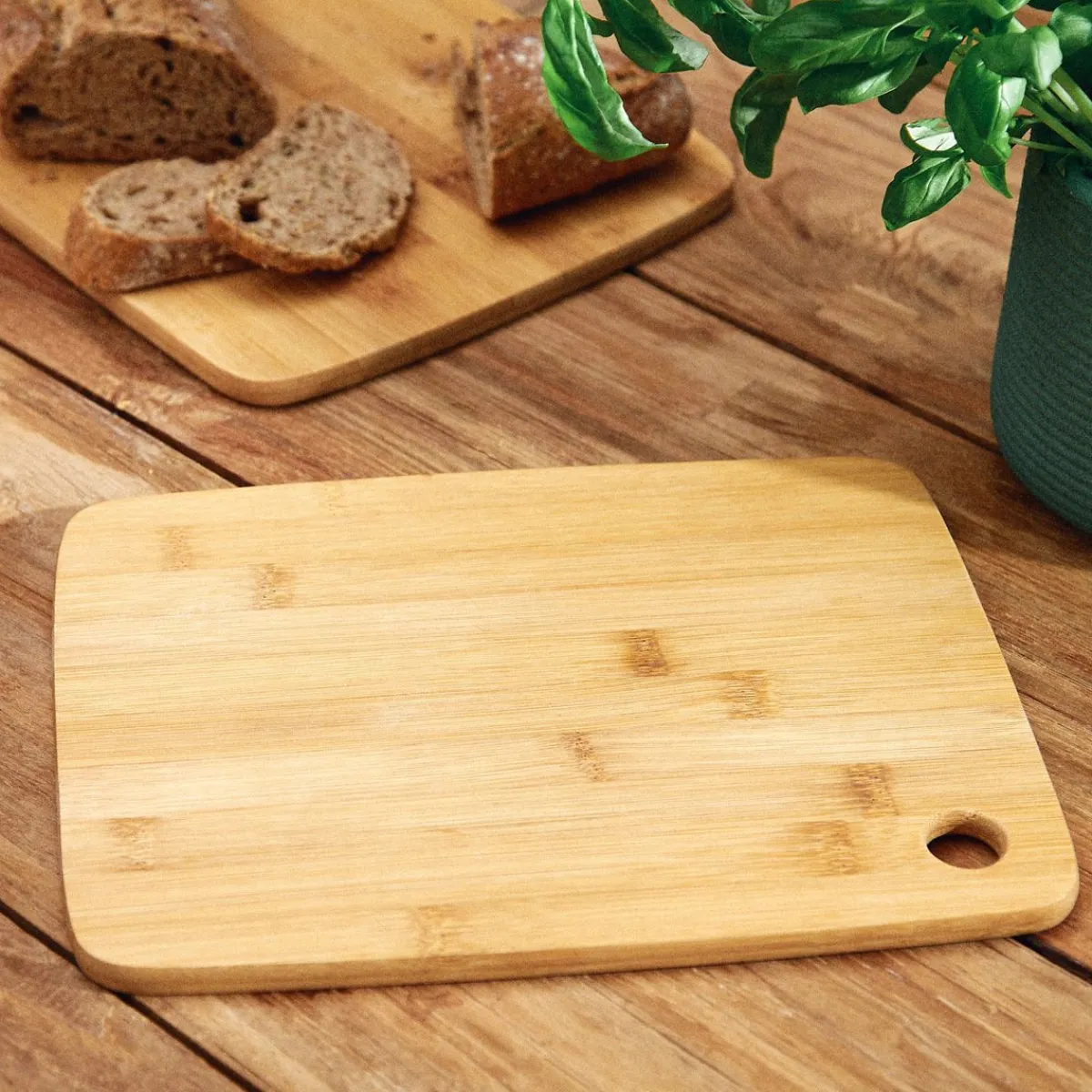 HOMLA Deska Bambou Do Krojenia M 28X21 Cm Naturalny Outlet