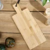HOMLA Deska Bambou Z Nozykiem Do Sera 38X15Cm Naturalny Outlet