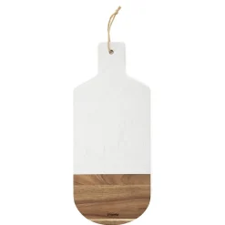 HOMLA Deska Marble Dekoracyjna Biala 40X17 Cm Naturalny Online