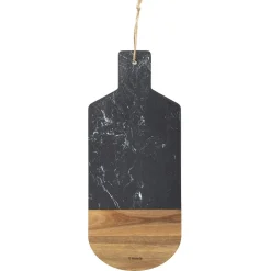 HOMLA Deska Marble Dekoracyjna Czarna 40X17 Cm Naturalny Hot
