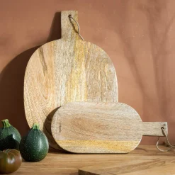 HOMLA Deska Soser Mango Drewniana Z Uchwytem 42X27 Cm Naturalny New