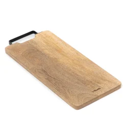 HOMLA Deska Soser Mango Drewniana Z Metalowym Uchwytem 41X18 Cm Naturalny Sale