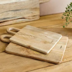 HOMLA Deska Venja Mango Z Uchwytem S 32,5X20 Cm Naturalny Clearance