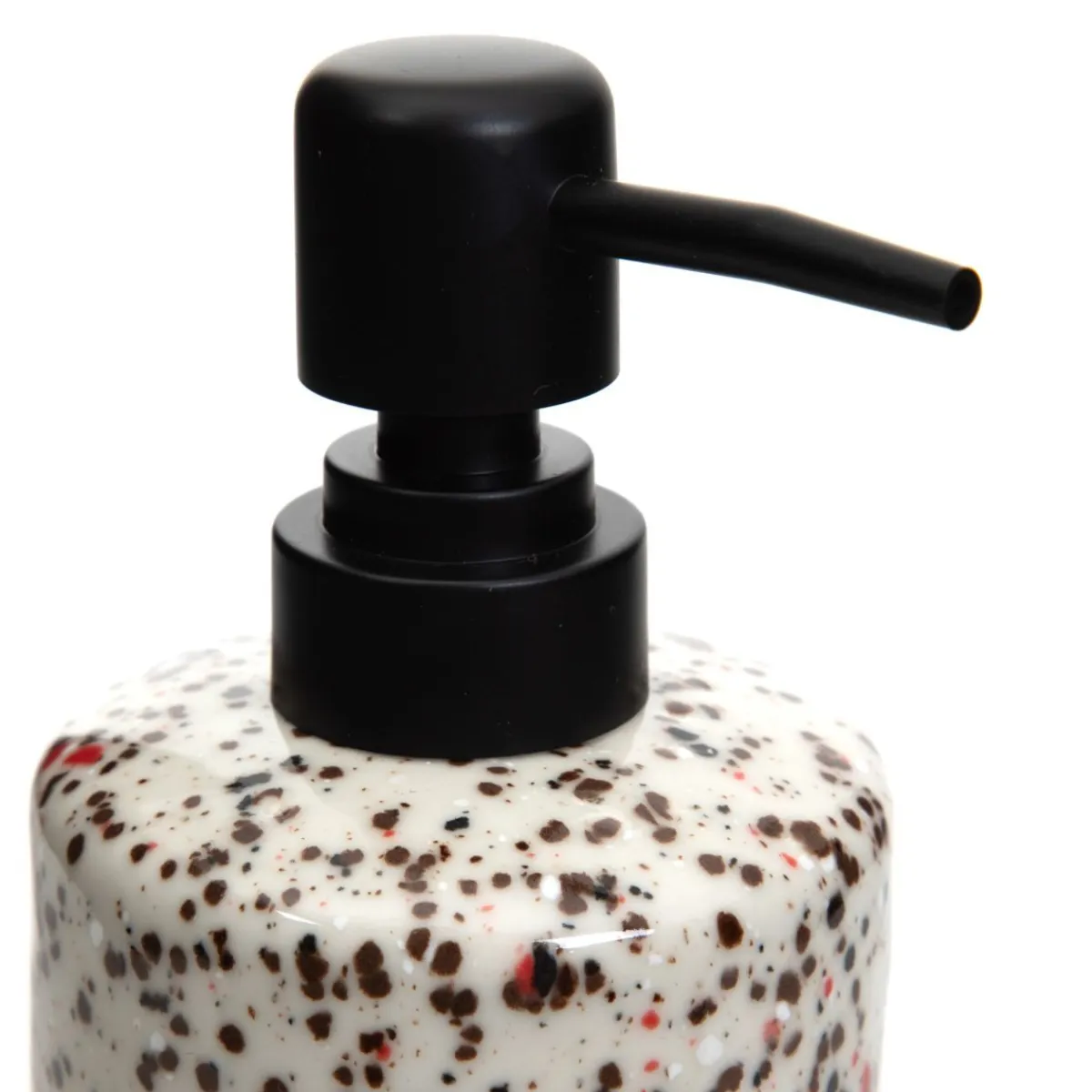 HOMLA Dozownik Amity Ceramiczny Bezowy 7.6X7.6X 18 Cm Discount