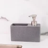 HOMLA Dozownik Teana Grafitowy 17X16 Cm Szary Clearance