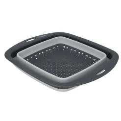 HOMLA Durszlak Easy Cook Skladany Kwadratowy Szary Clearance