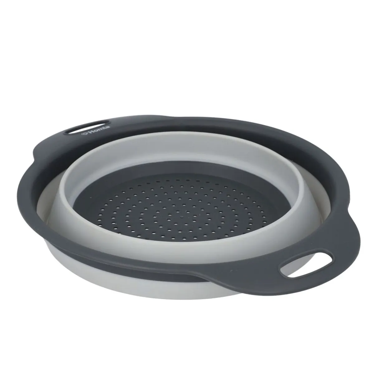 HOMLA Durszlak Easy Cook Skladany Okragly Szary Outlet