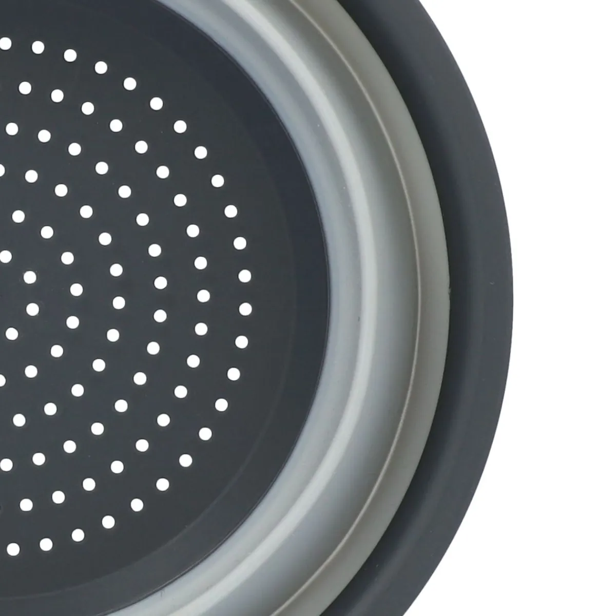 HOMLA Durszlak Easy Cook Skladany Okragly Szary Outlet
