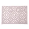 HOMLA Dywanik Dean Zakardowy Bezowy W Listki 50X70Cm Best