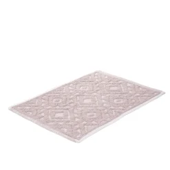 HOMLA Dywanik Dean Zakardowy Bezowy W Listki 50X70Cm Best