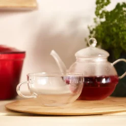 HOMLA Dzbanek Aror Z Filizanka 0,5 L Przezroczysty Sale
