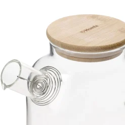 HOMLA Dzbanek Saffron Z Bambusowym Wieczkiem 1,8 L Przezroczysty Online