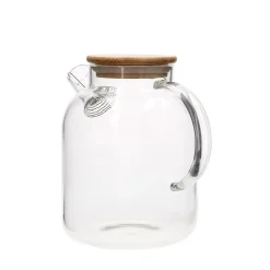 HOMLA Dzbanek Saffron Z Bambusowym Wieczkiem 1,8 L Przezroczysty Online