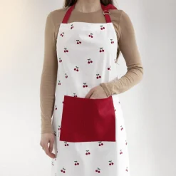 HOMLA Fartuch Kuchenny Cherrine W Wisnie 60X80 Cm Hot