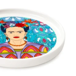 HOMLA Filizanka Frida Kahlo Do Espresso Ze Spodkiem Turkusowa 0,08 L Best