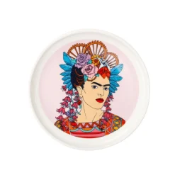 HOMLA Filizanka Frida Kahlo Do Espresso Ze Spodkiem Fioletowa 0,08 L New