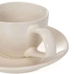 HOMLA Filizanka Odela Ze Spodkiem Smietankowa 0,15 L Outlet