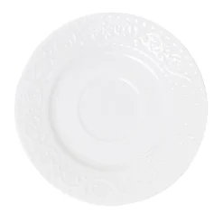 HOMLA Filizanka Sylia Duza Biala Z Ornamentem 0,25 L Bialy Sale