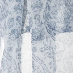 HOMLA Firanka Malica W Drobny Granatowy Wzor 140X250 Cm Sale