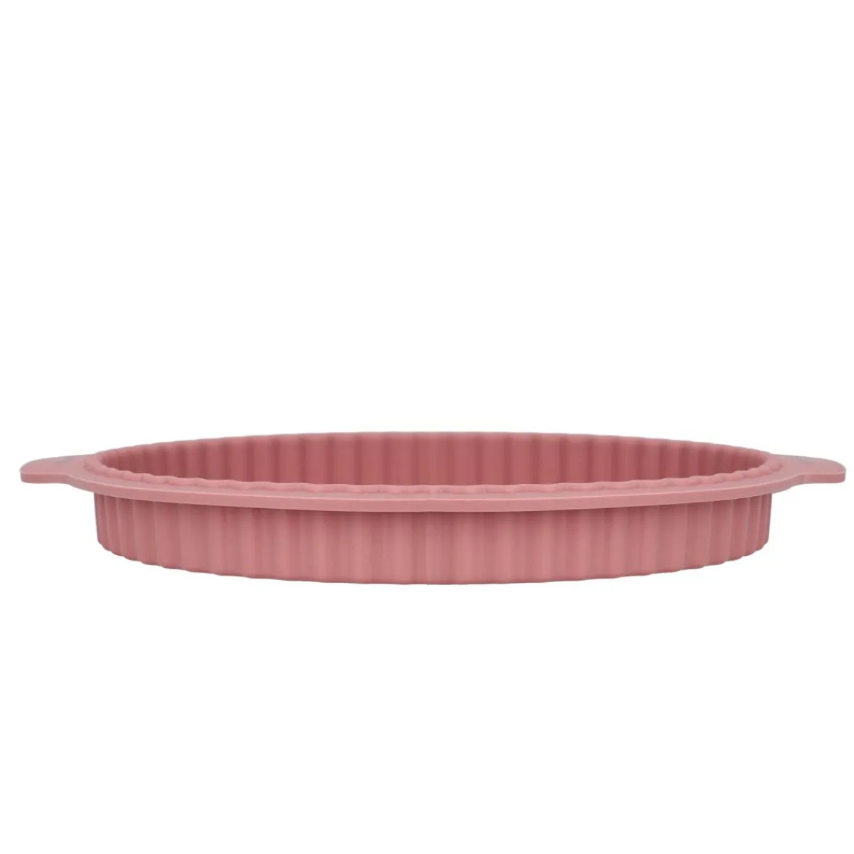 HOMLA Forma Easy Bake Na Tarte Silikonowa Rozowa 31 Cm Rozowy New
