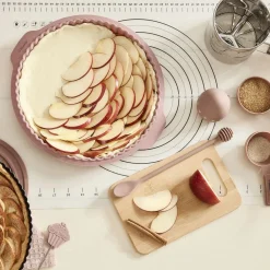 HOMLA Forma Easy Bake Na Tarte Silikonowa Rozowa 31 Cm Rozowy New