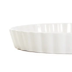 HOMLA Forma Tineo Do Tarty Biala 27 Cm Bialy