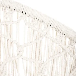 HOMLA Fotel Acapulco Bliss Makrama Ecru 93X73X85 Cm Outlet
