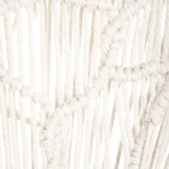 HOMLA Fotel Acapulco Bliss Makrama Ecru 93X73X85 Cm Outlet